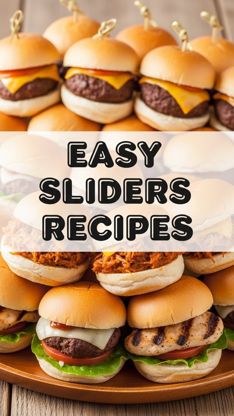 Easy Sliders Recipes