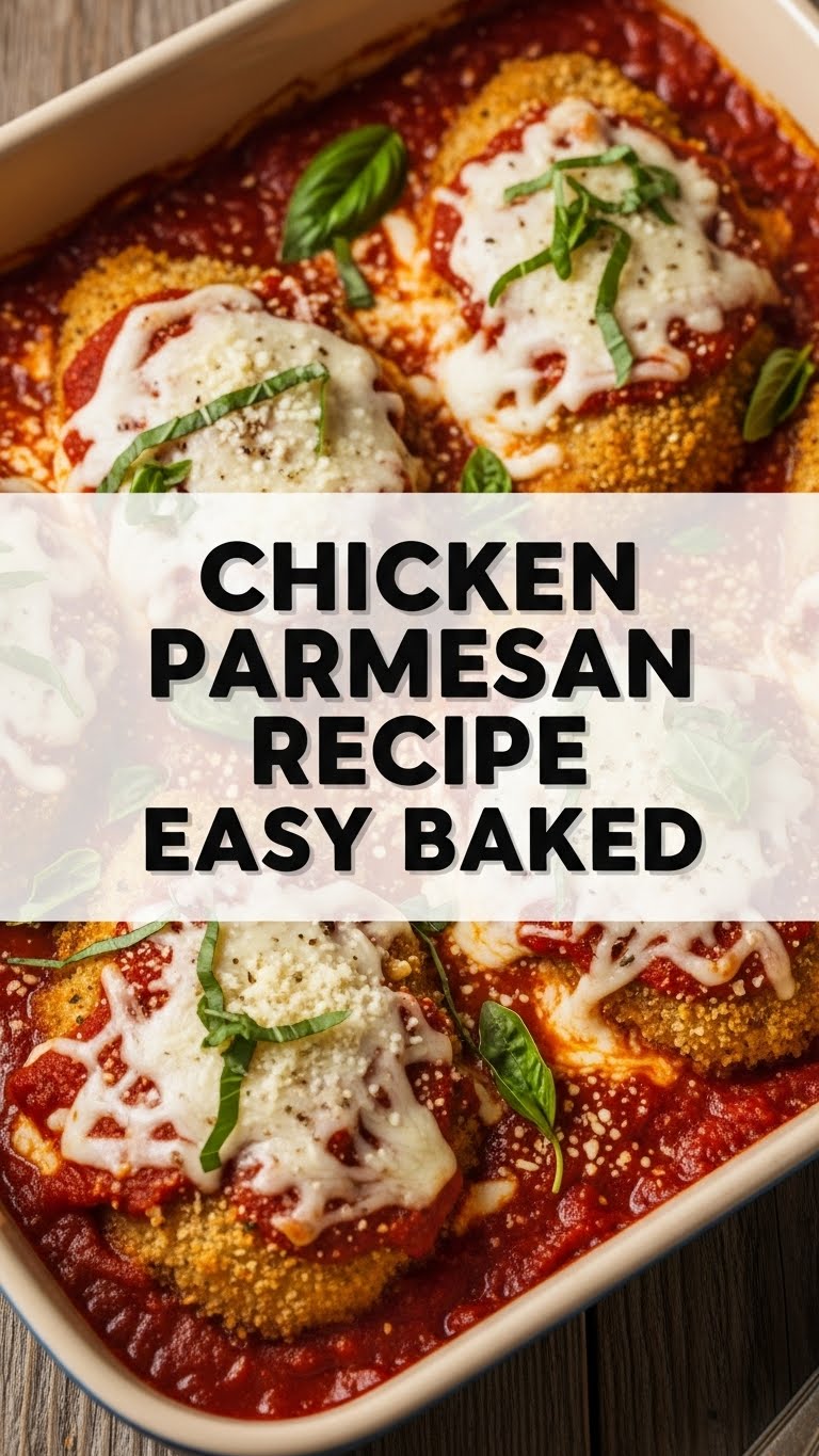 Chicken Parmesan Recipe Easy Baked