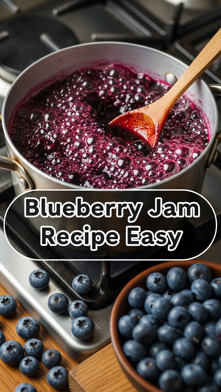 Blueberry Jam Recipe Easy