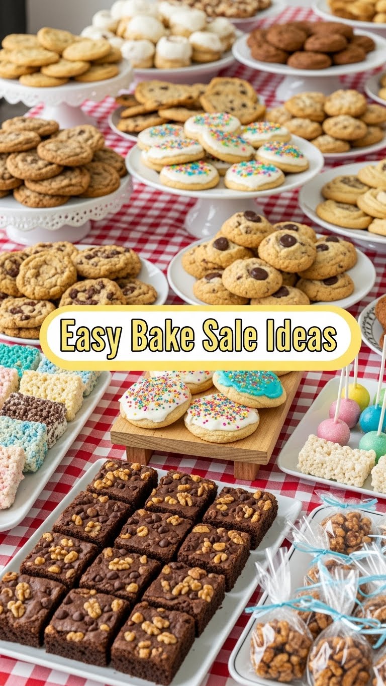 Easy Bake Sale Ideas