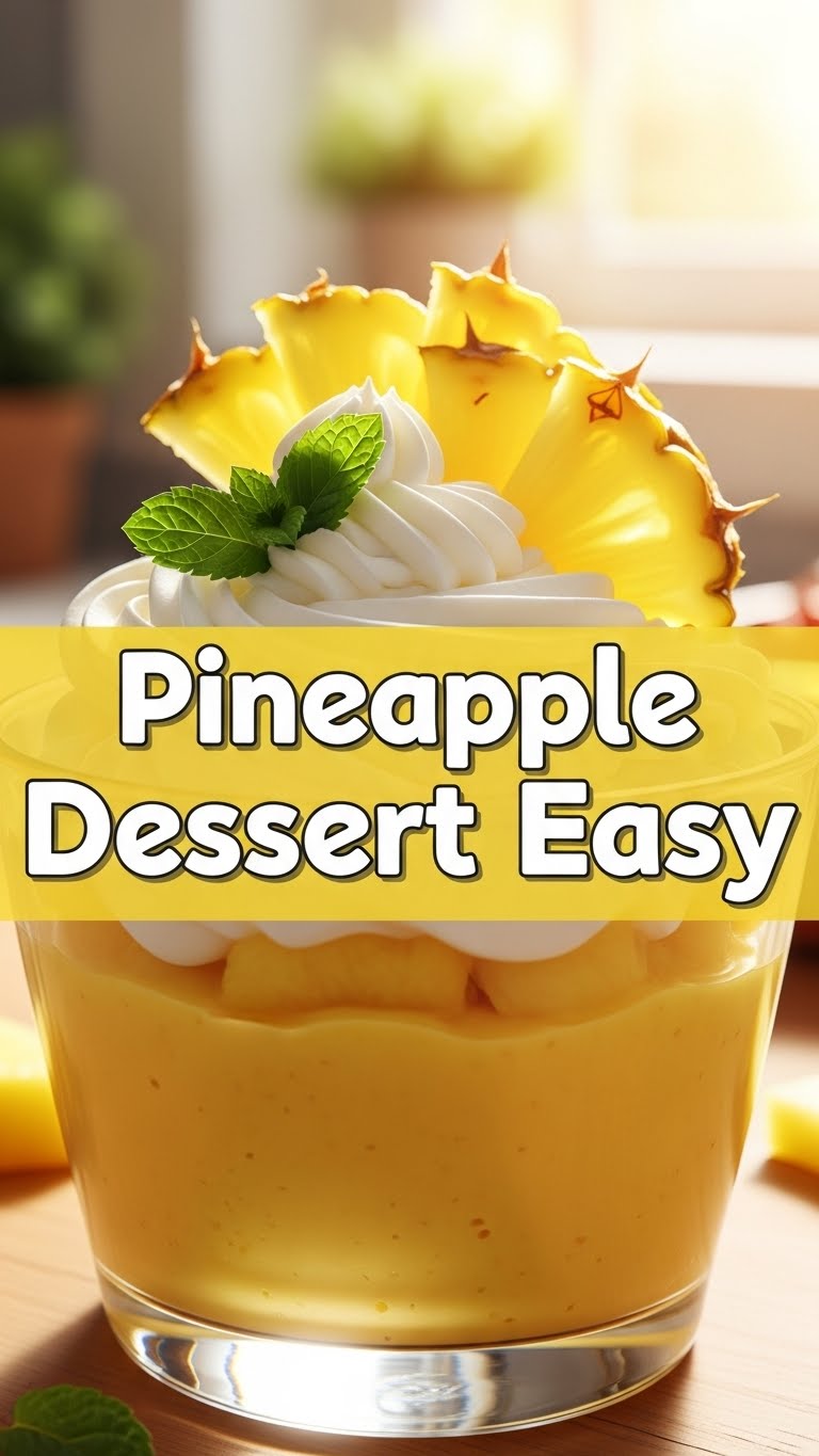 Pineapple Dessert Easy
