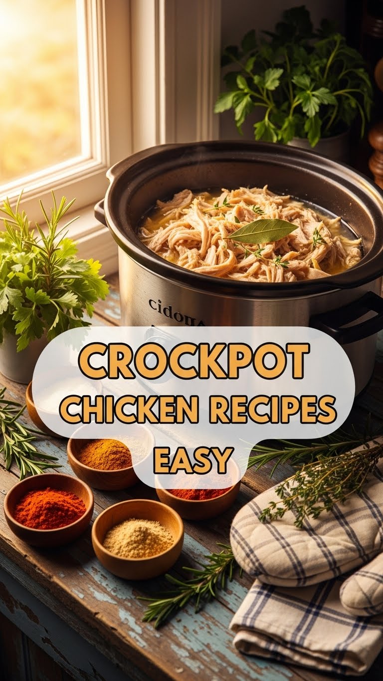 Crockpot Chicken Recipes Easy