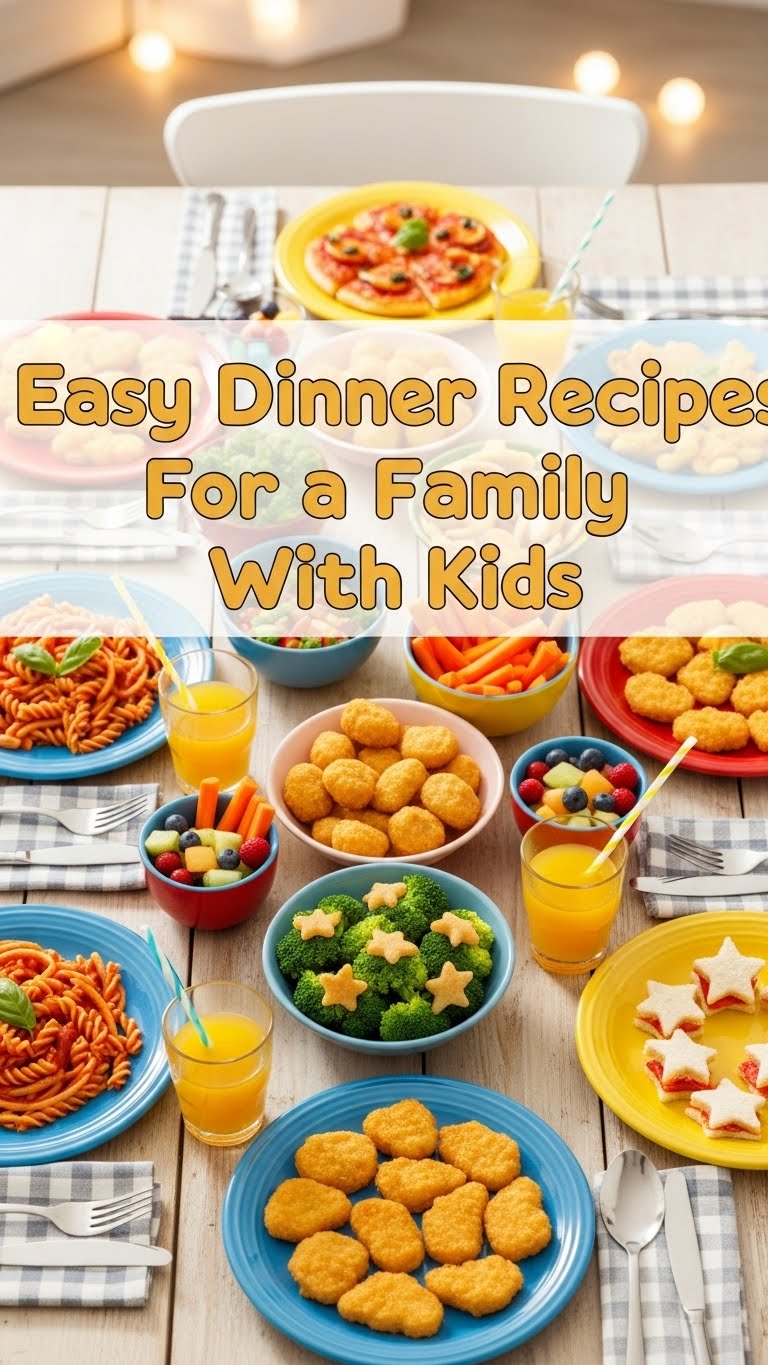 Easy Dinner Recipes For Family With Kids
