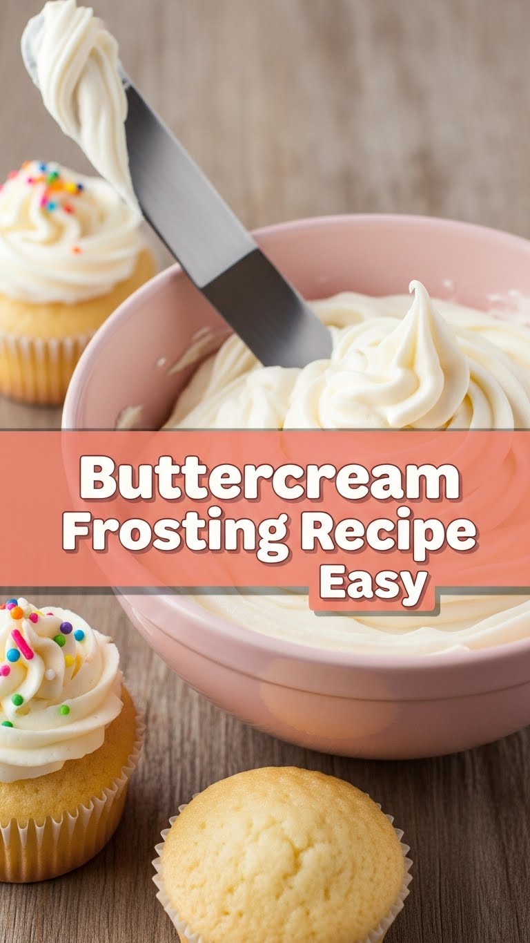 Buttercream Frosting Recipe Easy