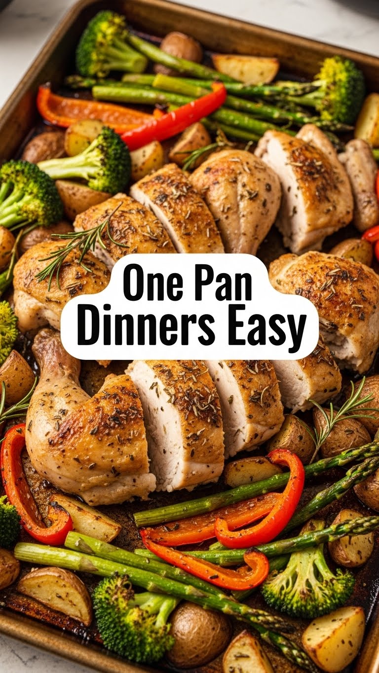One Pan Dinners Easy