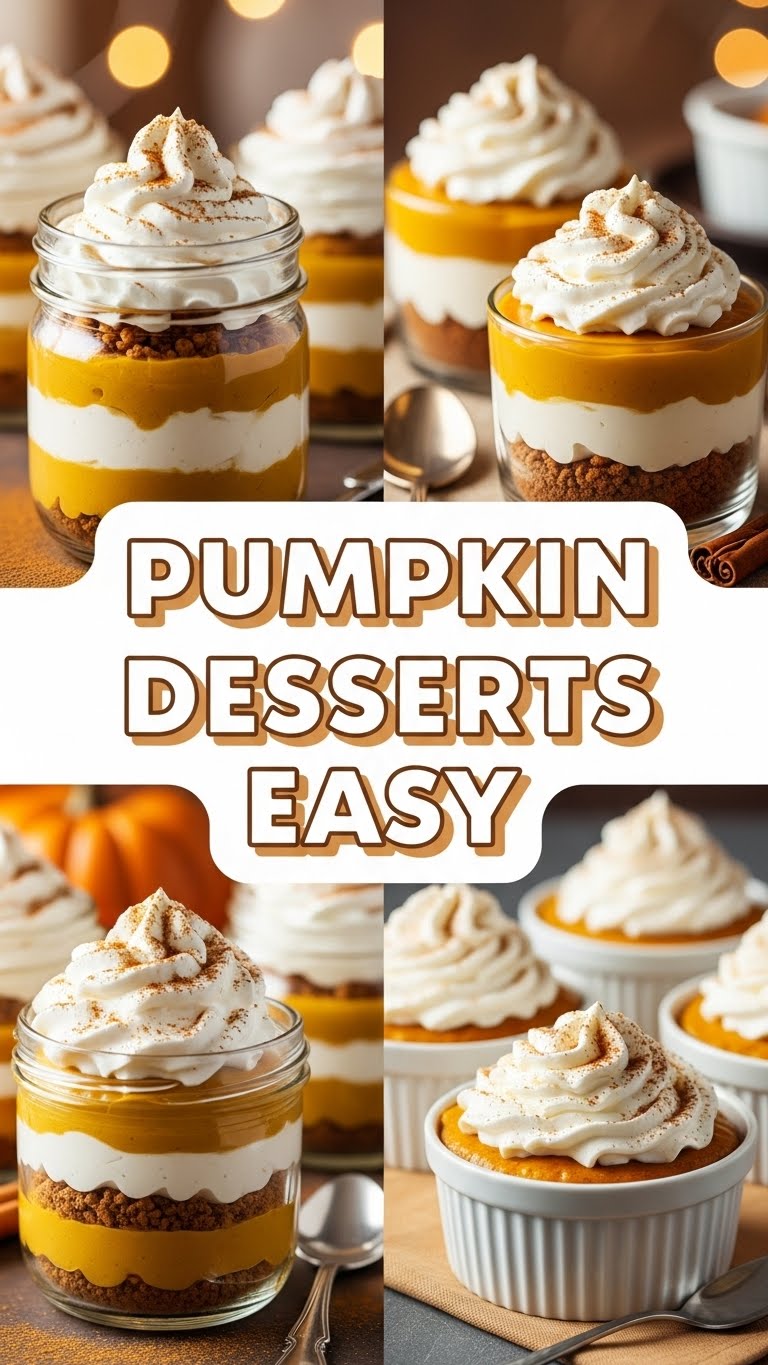 Pumpkin Desserts Easy