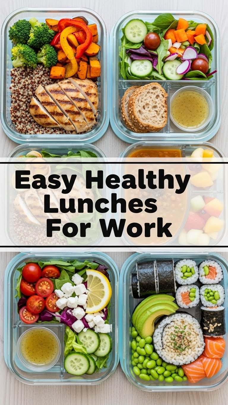 Easy Healthy Lunches For Work