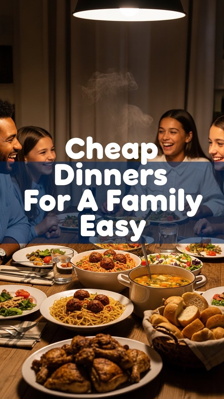 Cheap Dinners For A Family Easy