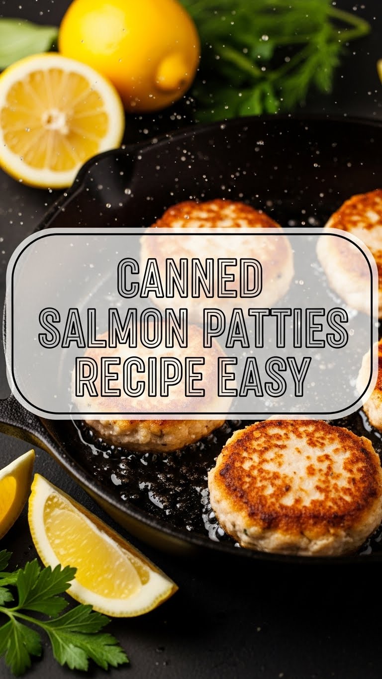 Canned Salmon Patties Recipe Easy