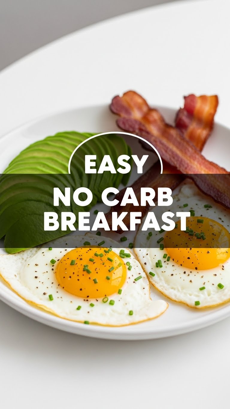 Easy No Carb Breakfast