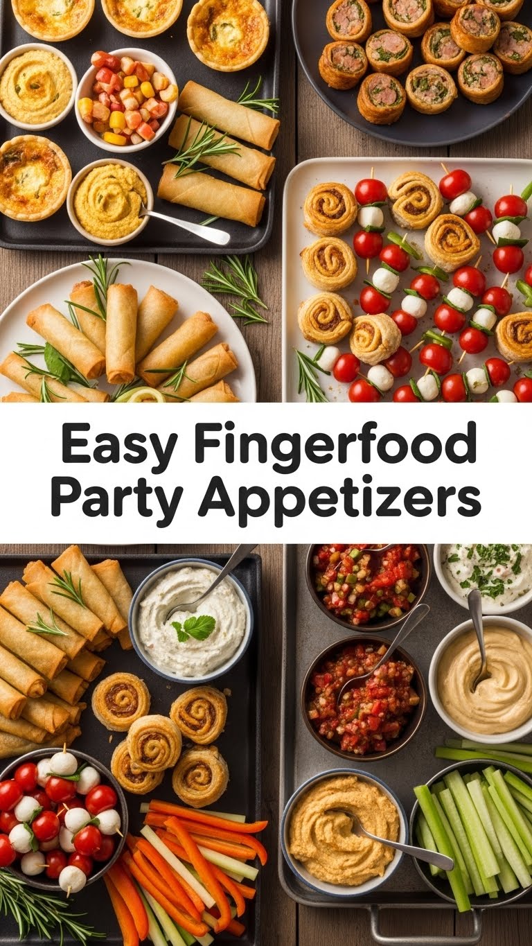 Easy Fingerfood Party Appetizers