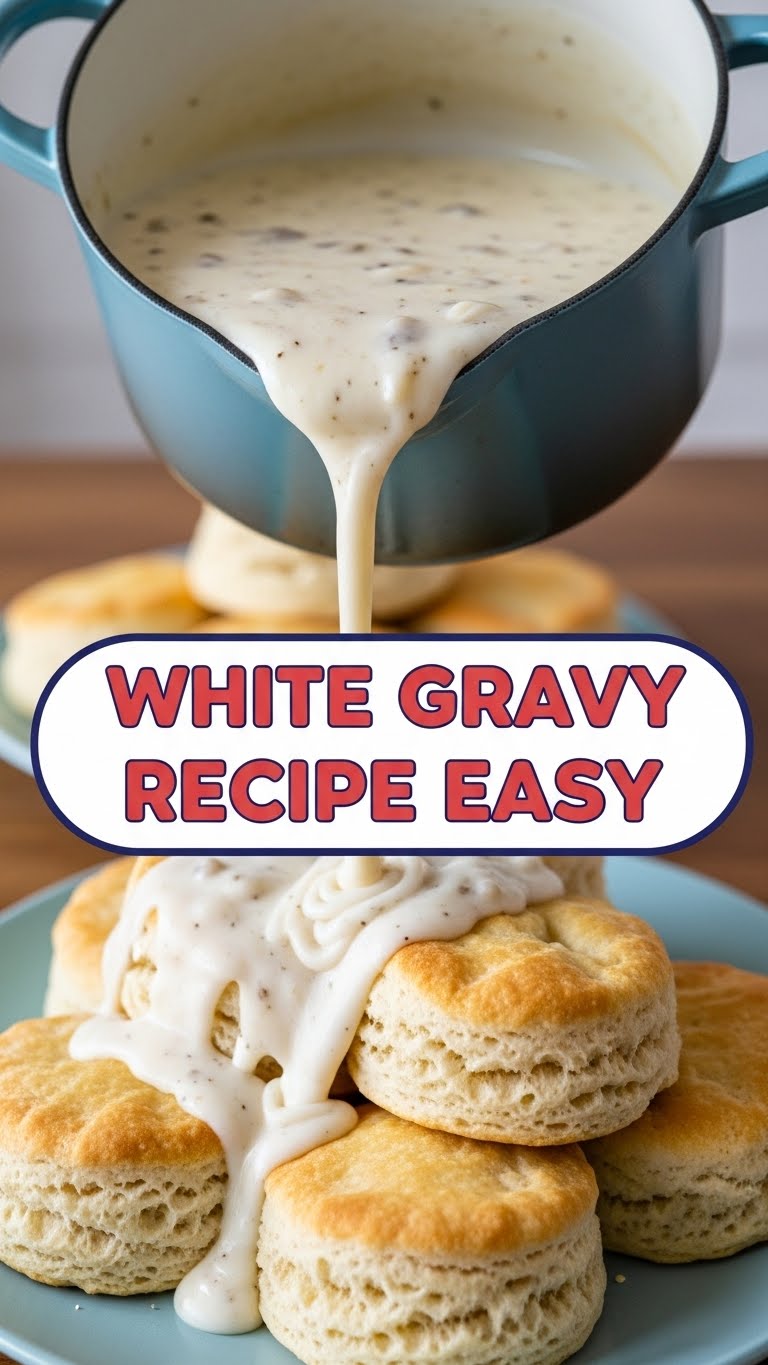 White Gravy Recipe Easy