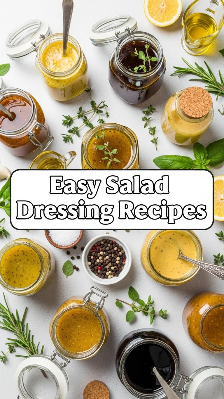 Easy Salad Dressing Recipes