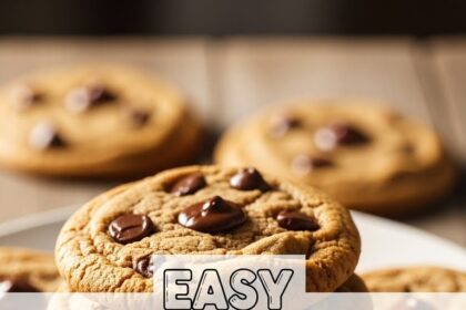 Easy Chocolate Chip Cookies 3 Ingredients