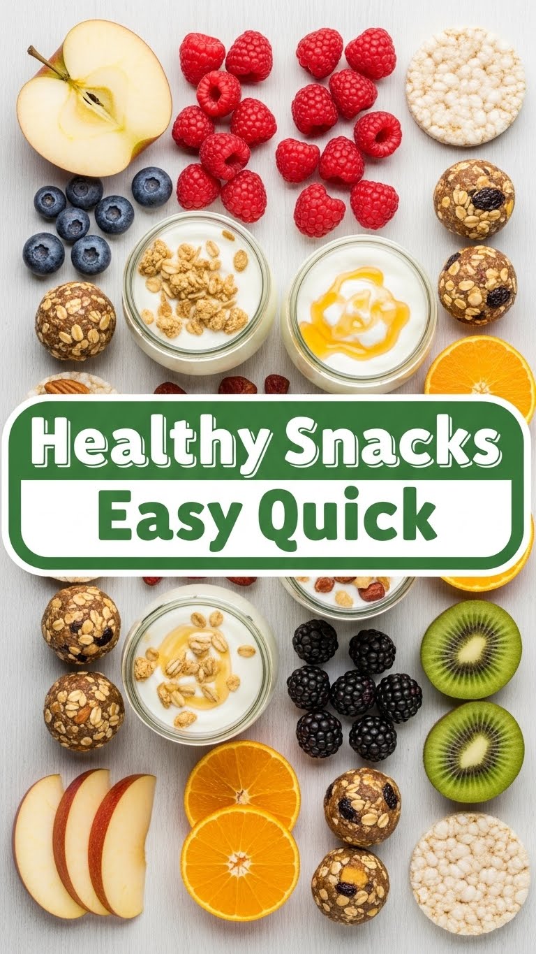 Healthy Snacks Easy Quick