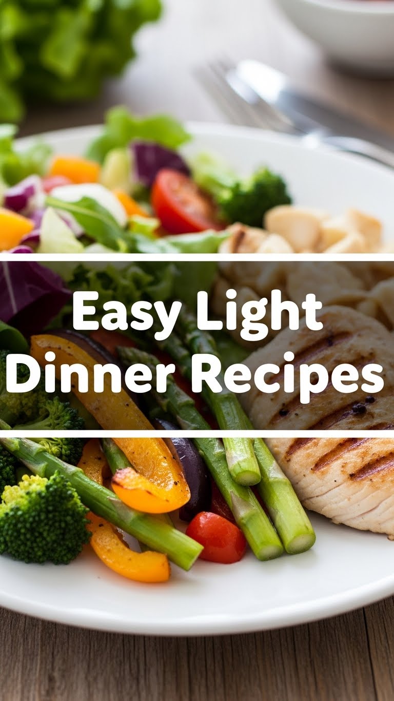 Easy Light Dinner Recipes