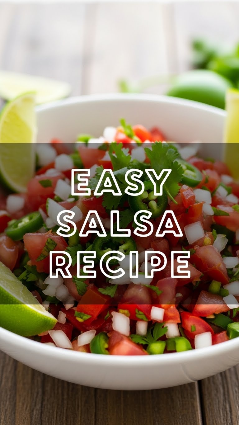 Easy Salsa Recipe