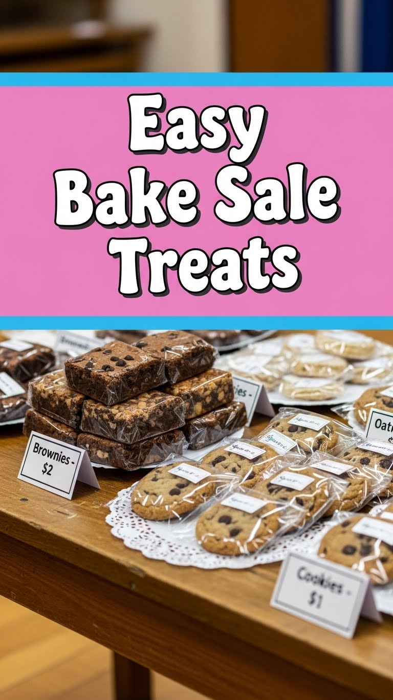Easy Bake Sale Treats