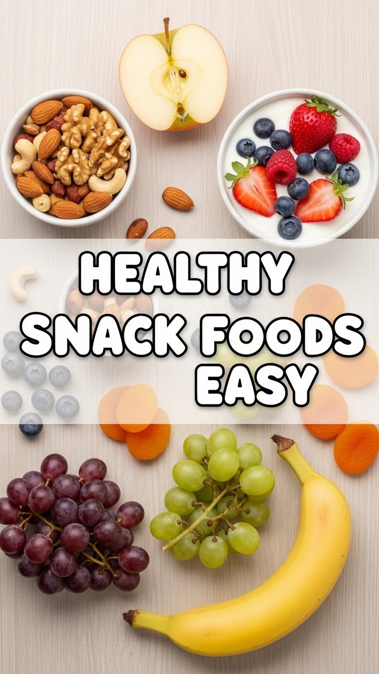 Heathy Snack Foods Easy