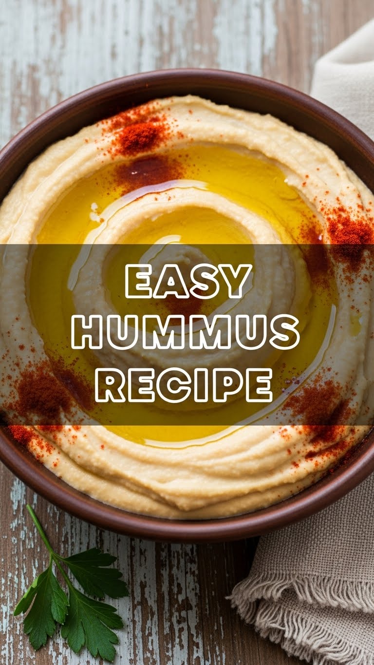 Easy Hummus Recipe