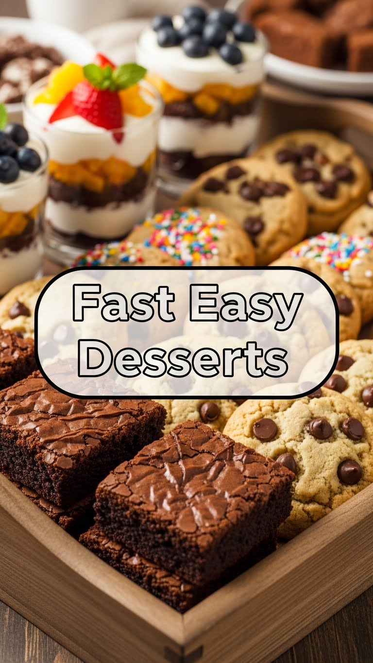 Fast Easy Desserts