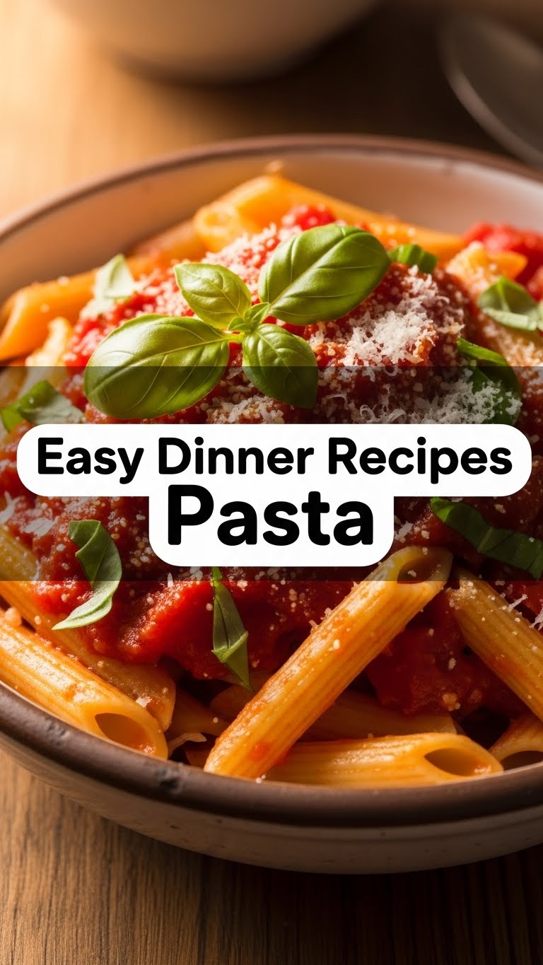 Easy Dinner Recipes Pasta