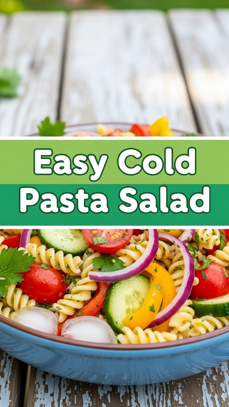 Easy Cold Pasta Salad
