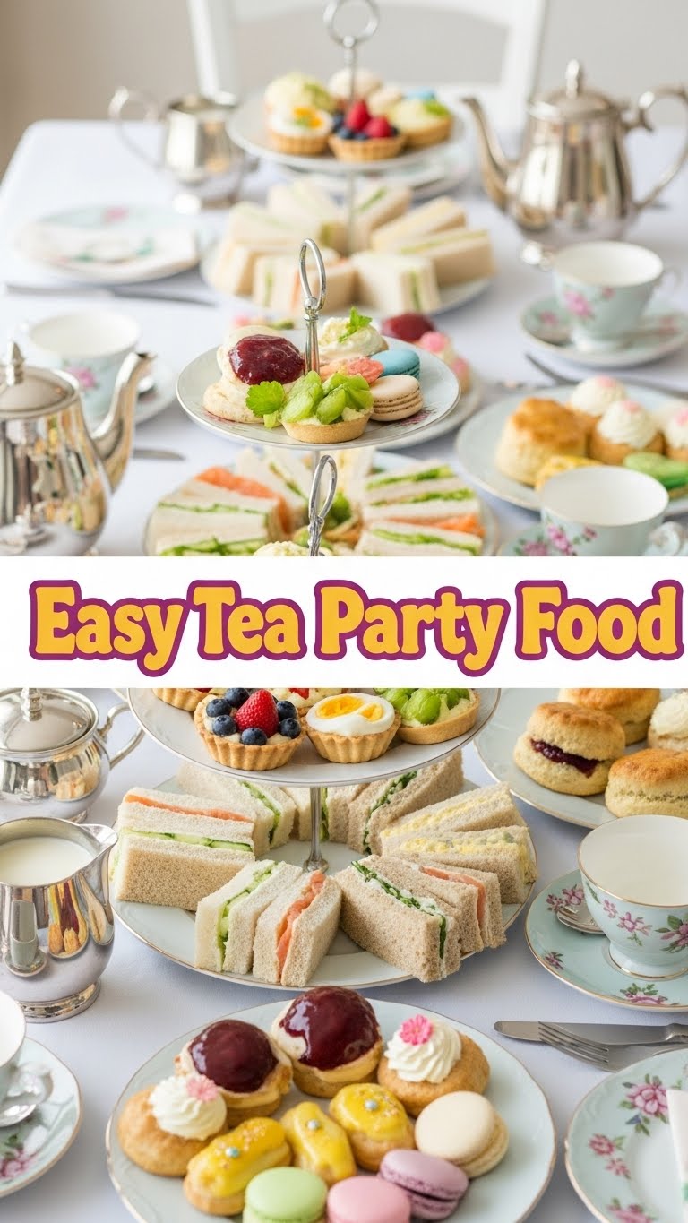Easy Tea Party Food