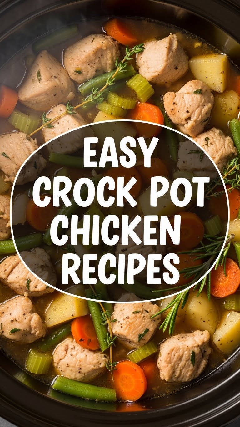 Easy Crock Pot Chicken Recipes