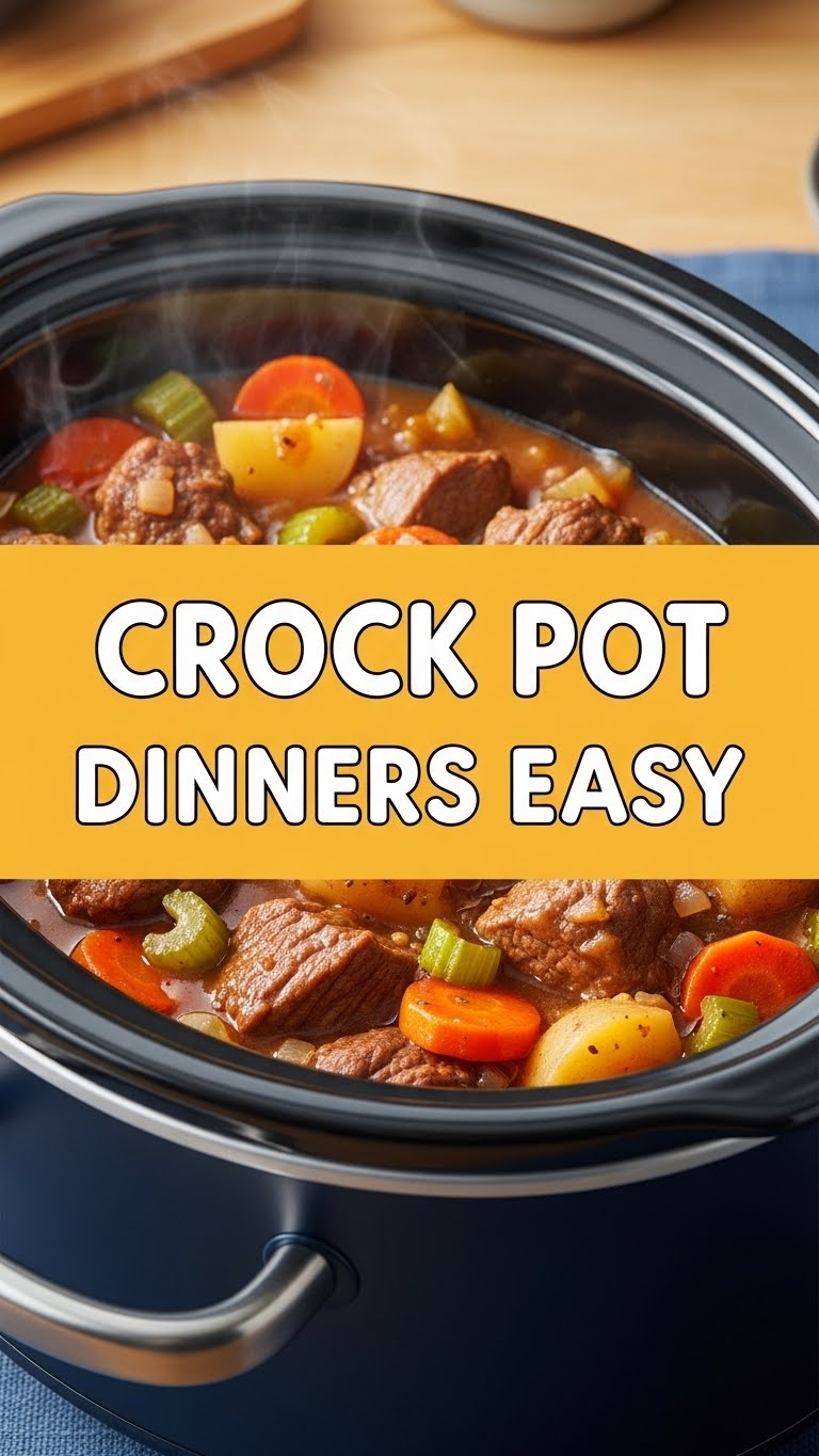 Crock Pot Dinners Easy