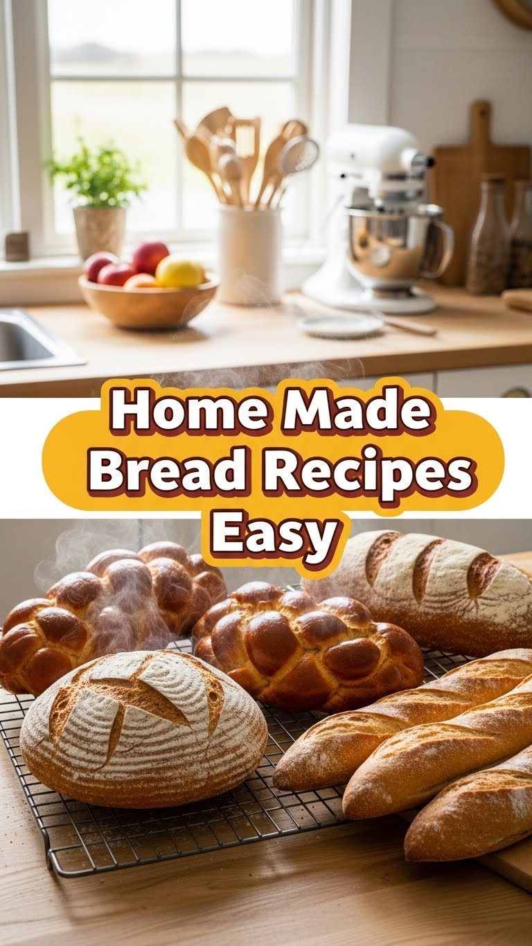 Home Made Bread Recipes Easy