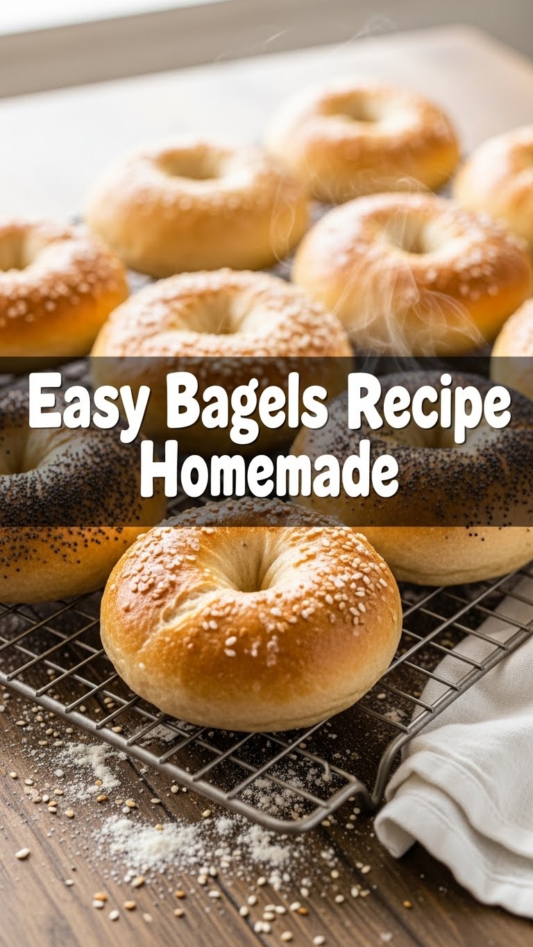 Easy Bagels Recipe Homemade