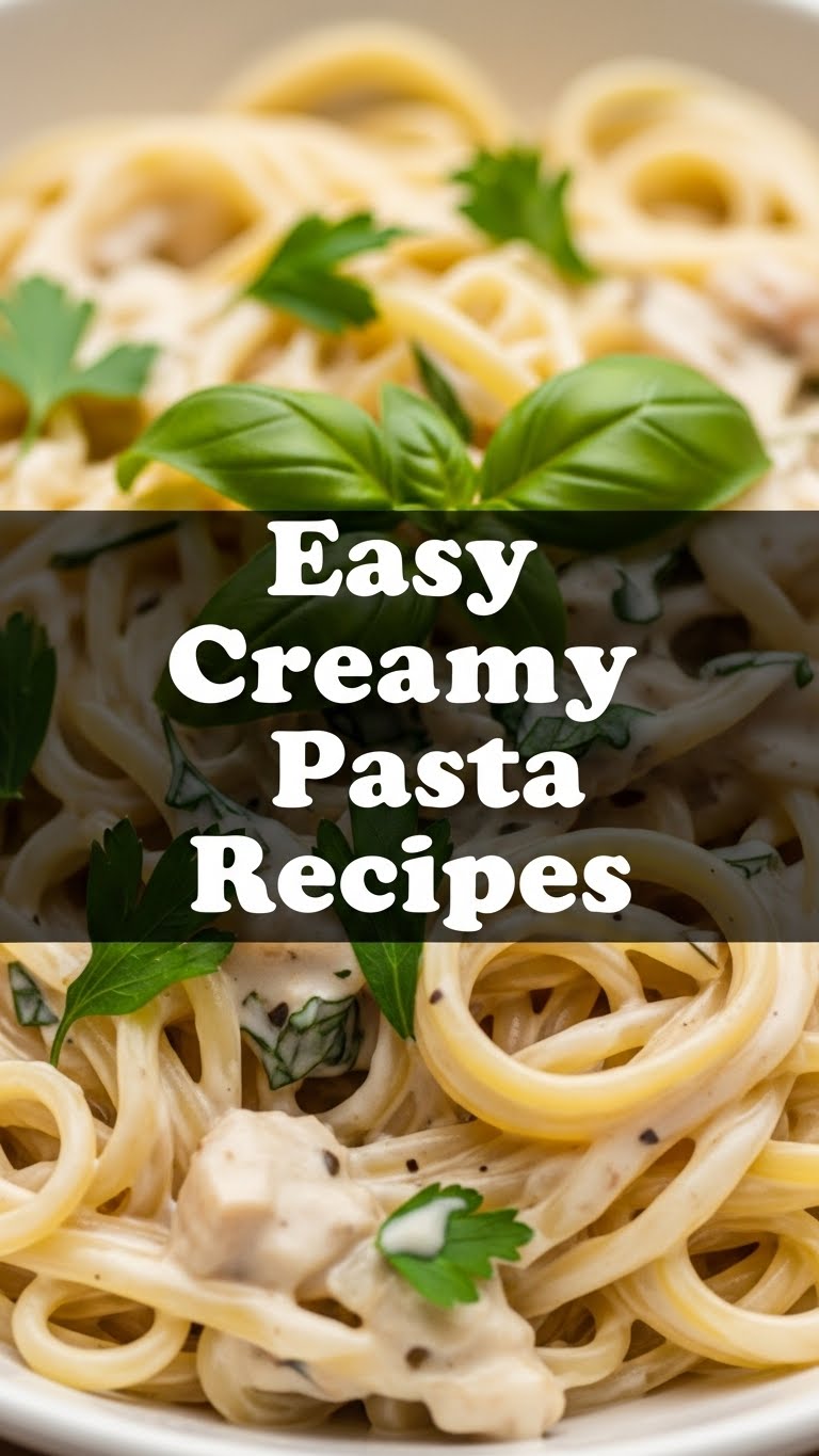Easy Creamy Pasta Recipes