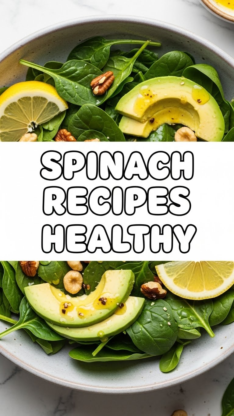 Spinach Recipes Healthy