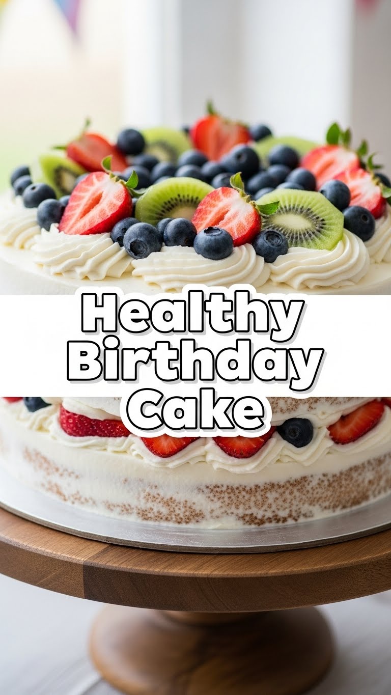Healthy Birthday Cake