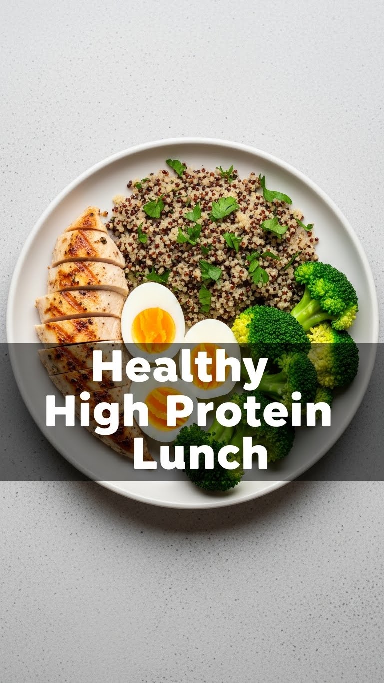 Healthy High Protein Lunch