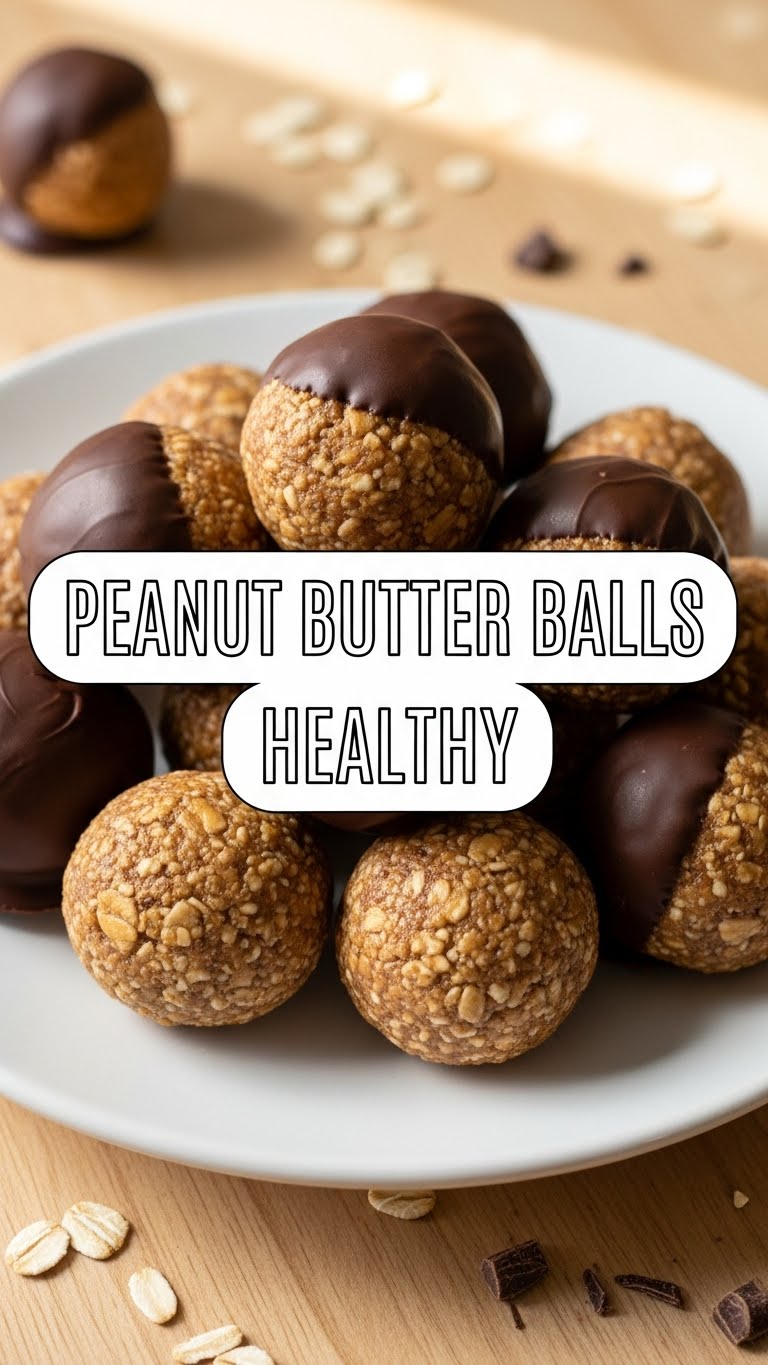 Peanut Butter Balls Healthy