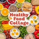 Healthy Food Collage