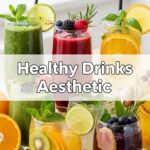 Healthy Drinks Aesthetic