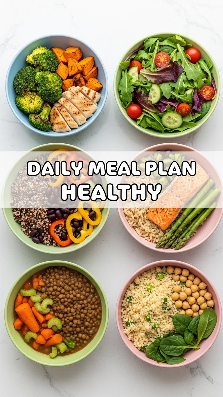 Daily Meal Plan Healthy