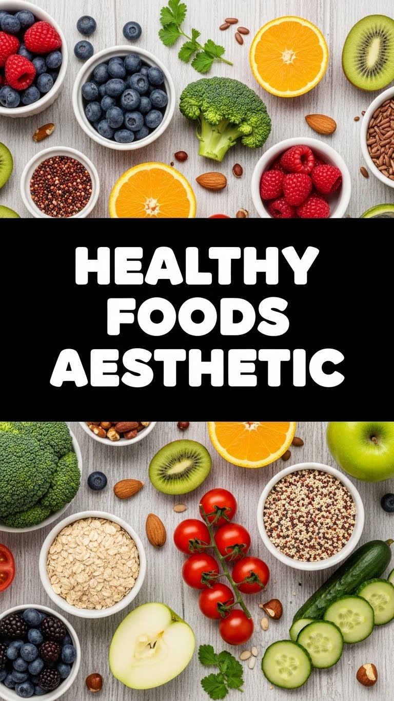 Healthy Foods Aesthetic