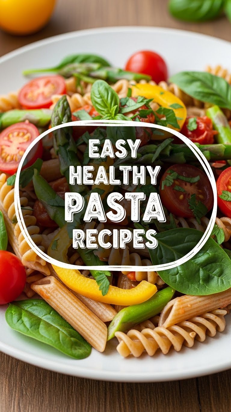 Easy Healthy Pasta Recipes