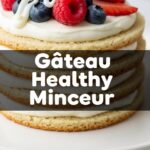 Gateau Healthy Minceur