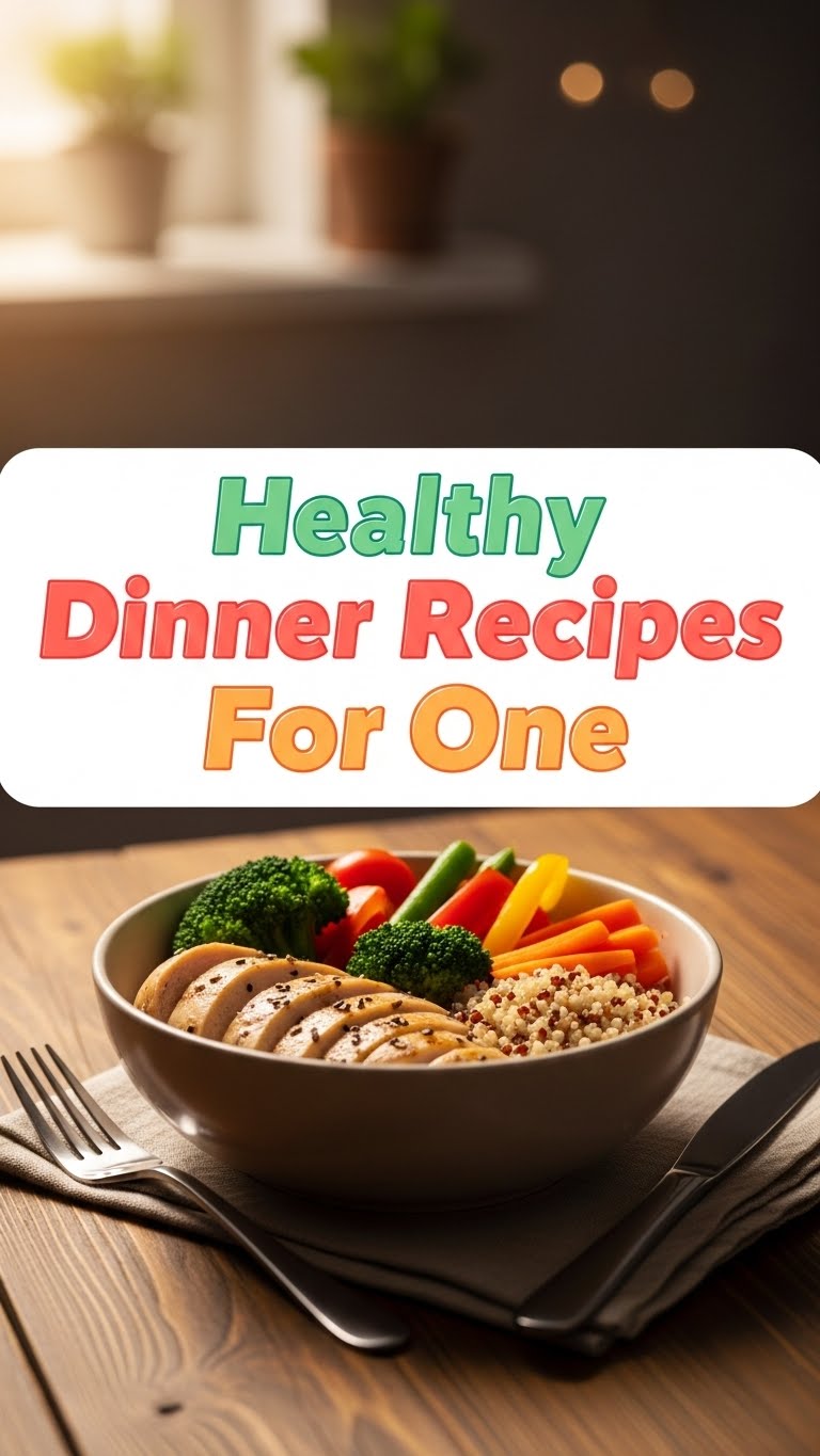 Healthy Dinner Recipes For One