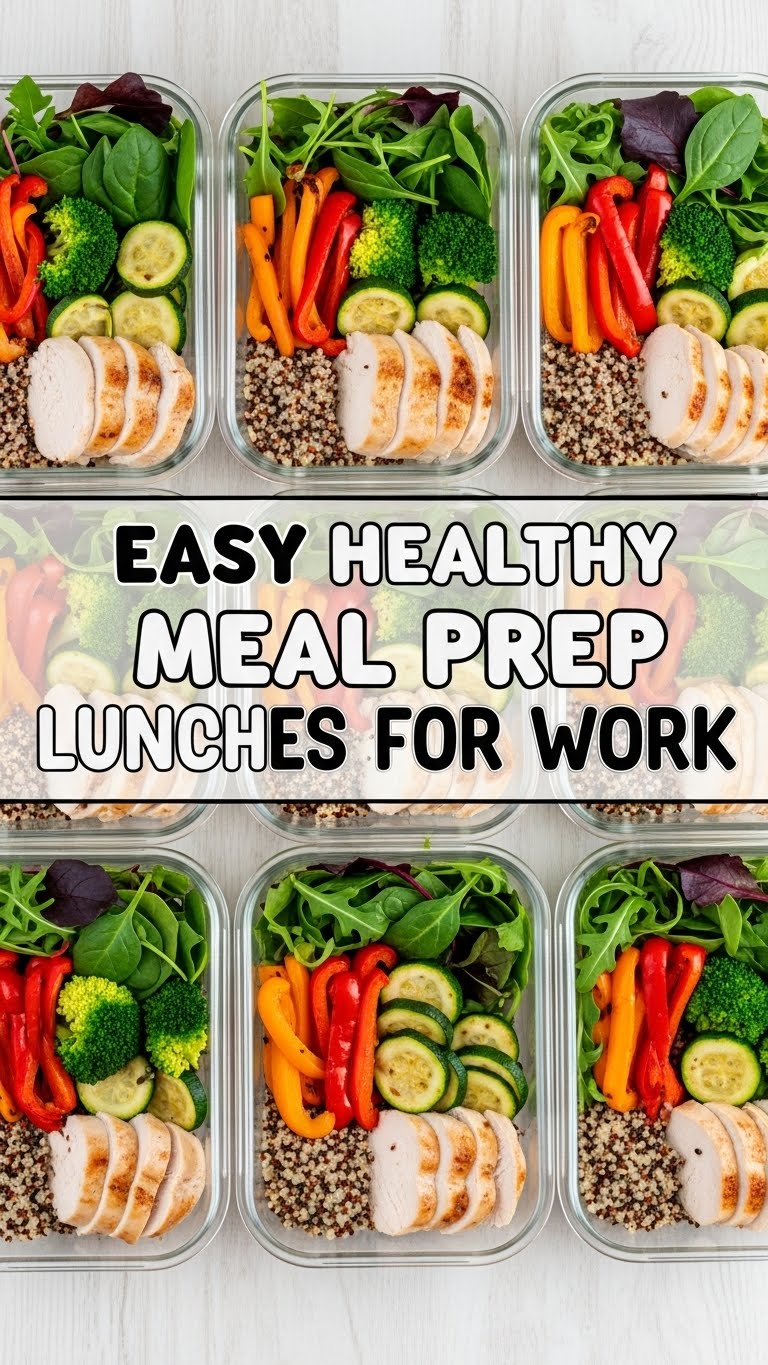 Easy Healthy Meal Prep Lunches For Work