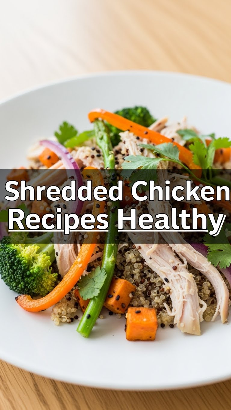 Shredded Chicken Recipes Healthy