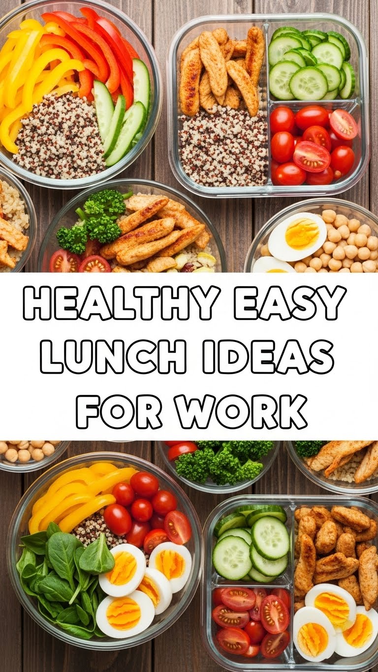 Healthy Easy Lunch Ideas For Work