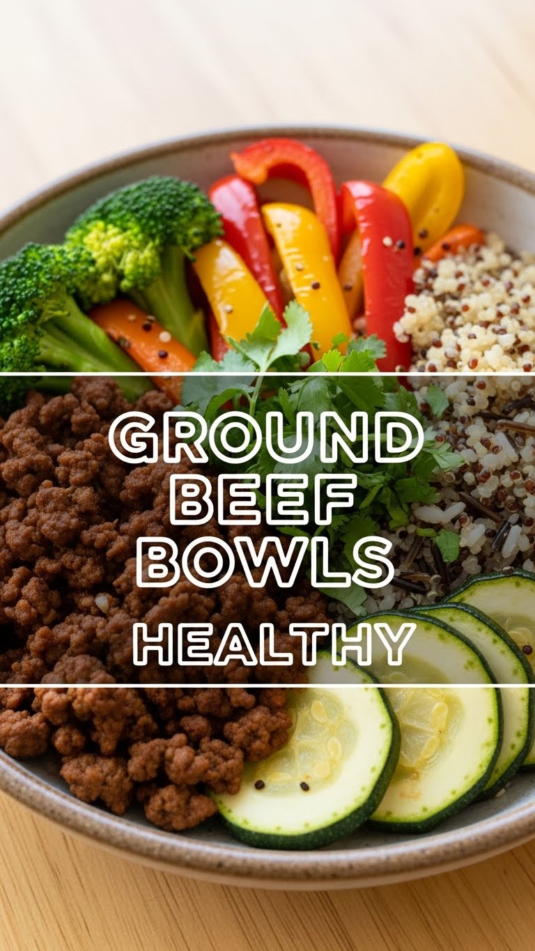 Ground Beef Bowls Healthy