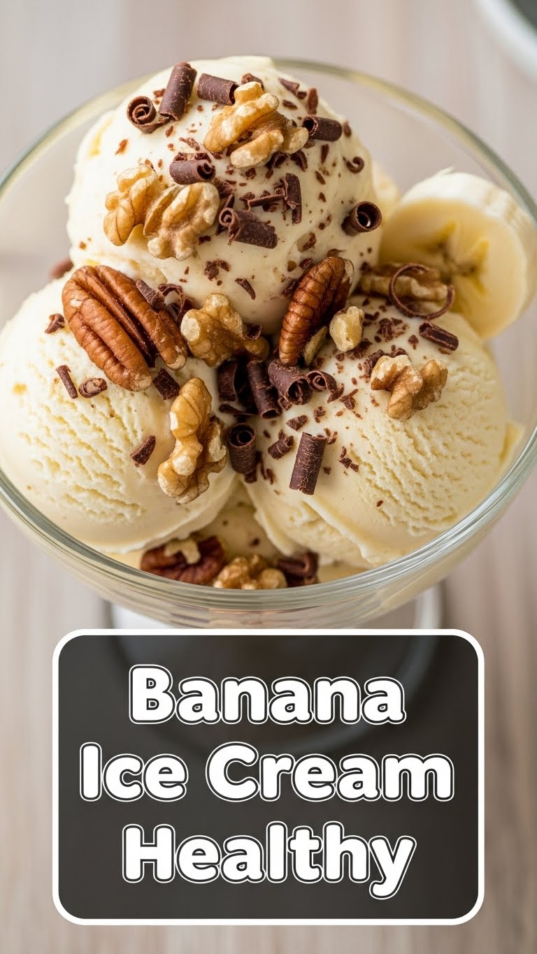 Banana Ice Cream Healthy