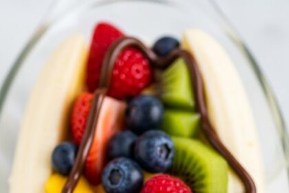 Healthy Banana Split
